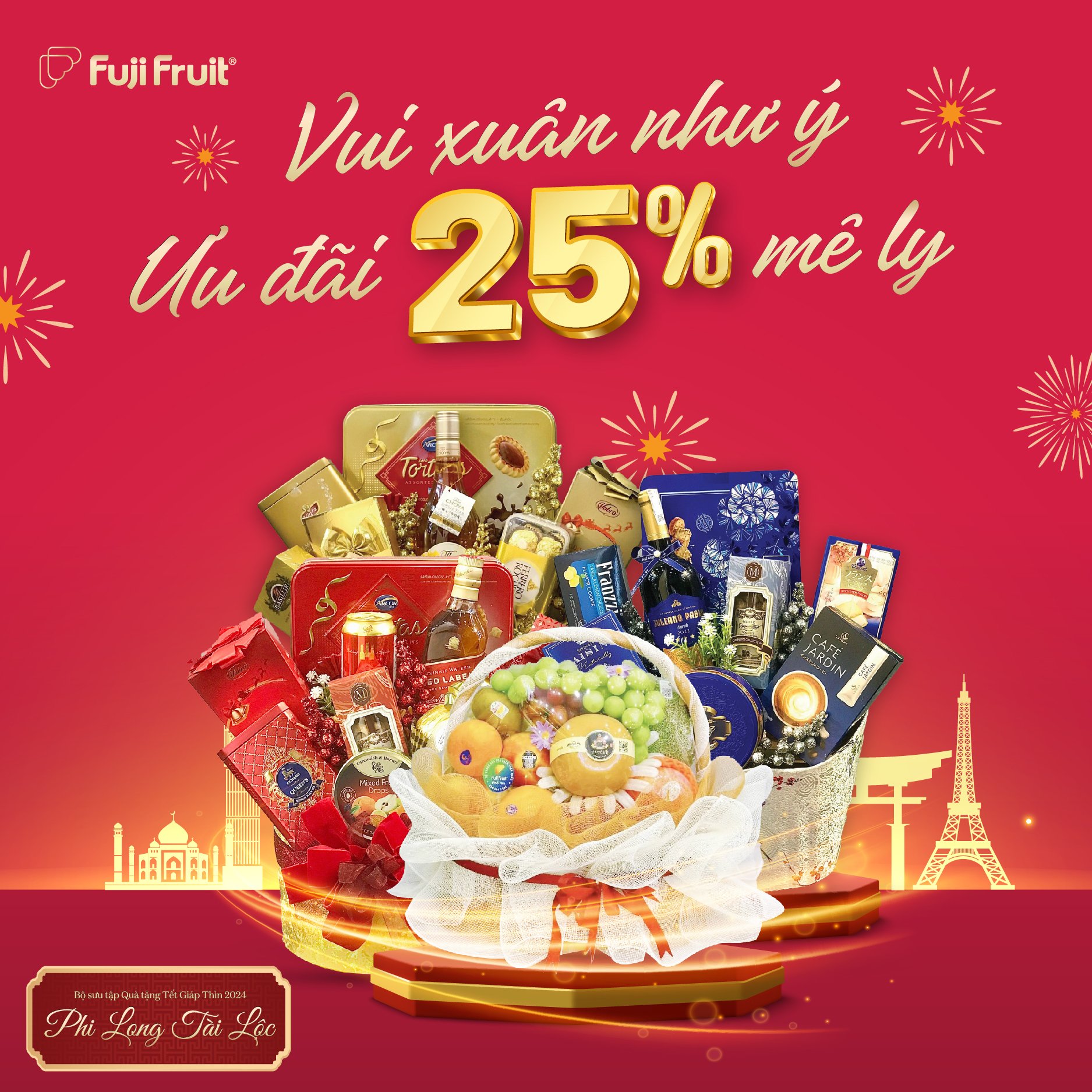 Ưu đãi lên tới 25% quà tặng Tết cho Quý Doanh nghiệp