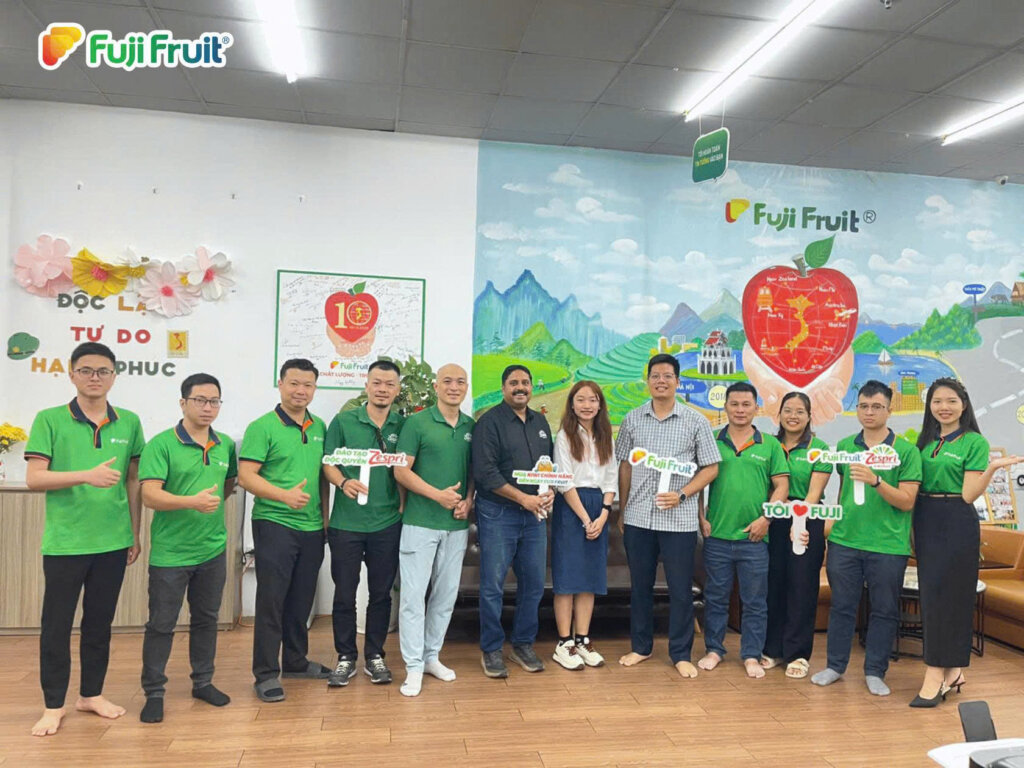 Fuji Fruit và Zespri đào tạo chuyên môn về kiwi